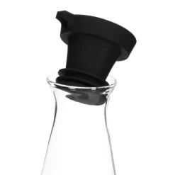 Aceitero de vidrio con tapa silicona 300 ml