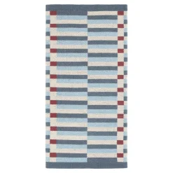 Alfombra de lana tejida 70x140 cm