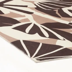 Alfombra de pelo corto con diseño 120x180 cm