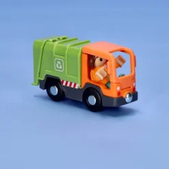 Autito de juguete con personaje Maderimovil