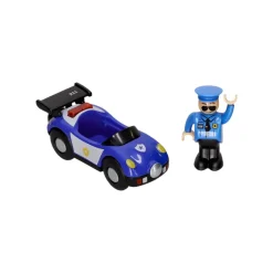 Autito de juguete con personaje Maderimovil