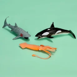 Balde de juguetes “Animales del mar” 12 piezas