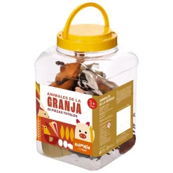 Balde de juguetes “Animales de la granja” 25 piezas