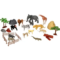 Balde de juguetes “Animales salvajes” 25 piezas