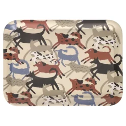 Bandeja de melamina con diseño 41x30,5 cm
