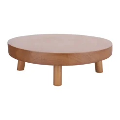 Base para maceta de madera 40x12 cm