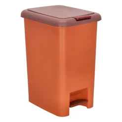 Basurero plástico con pedal 20 L