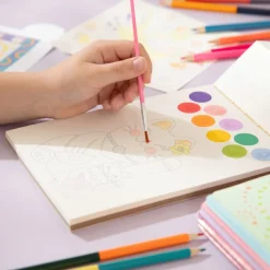 Block para colorear con acuarelas