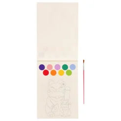 Block para colorear con acuarelas