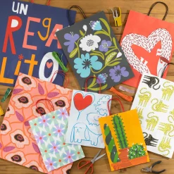 Bolsa papel de regalo S 22x10x30 cm