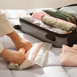 4 bolsas reductoras de espacio para viaje