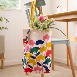 Bolso de tela con estampado 35x42 cm