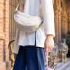 Bolso luna con cierre 34,5x9,5x16 cm