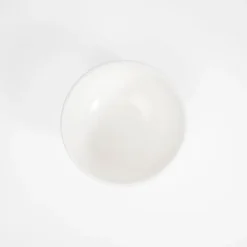 Bowl de postre blanco básico porcelana