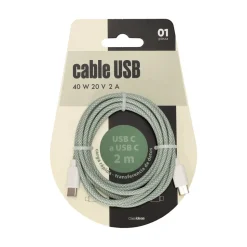 Cable USB C - USB C 2 metros