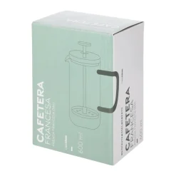 Cafetera francesa de vidrio borosilicato 600 ml