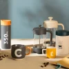 Cafetera francesa de vidrio 600 ml