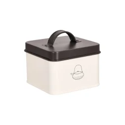 Caja Bolsas de Té Esmaltada 12x12x11,2 cm