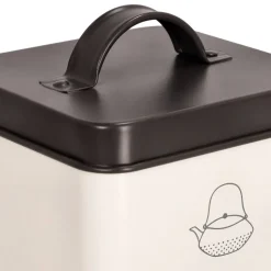 Caja Bolsas de Té Esmaltada 12x12x11,2 cm