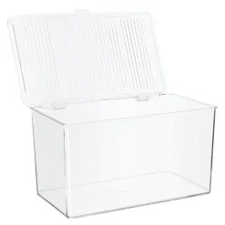 Caja organizadora de plástico transparente 8 litros