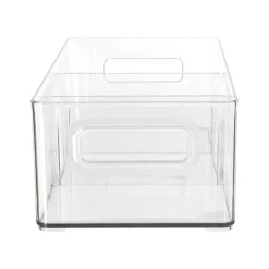 Caja organizadora de plástico con una división 30,5x20,5x15 cm