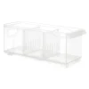Caja organizadora plástica para despensa 12x30,5x12,7 cm
