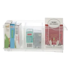 Caja organizadora plástica para despensa 16,7x30,5x12,8 cm