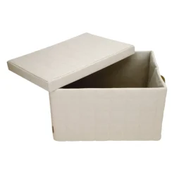 Caja organizadora textil quilt 33x23x20 cm