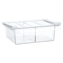 Caja plastica para repisa de refrigerador