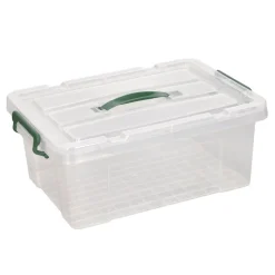 Caja plástica con tapa 12.5 litros 42.5x30x12.5 cm