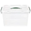 Caja plástica con tapa 20 litros 42,5x30x24 cm