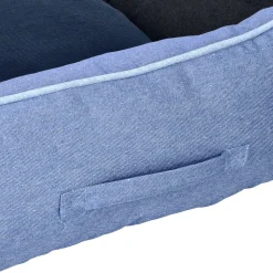 Cama nido grande para perros 90x65x25 cm