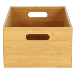 Canasto de bambú 35x24x15 cm