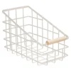 Canasto de metal 16x30x20 cm