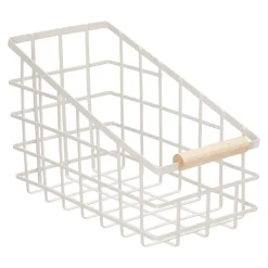Canasto de metal 16x30x20 cm