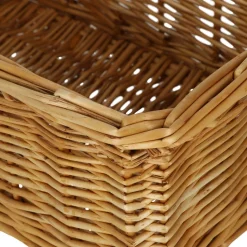 Canasto de mimbre 44x37x22 cm