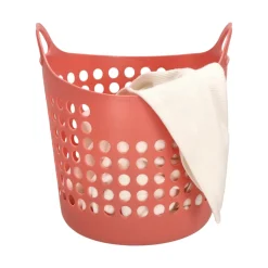 Canasto de plástico para ropa 30 L 41x38x41 cm