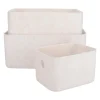 Canasto organizador de fieltro 33x25x14 cm