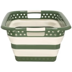 Canasto para la ropa plegable 45 litros 60,5x45x27 cm