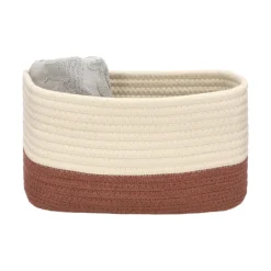 Canasto tejido 26x14x14 cm