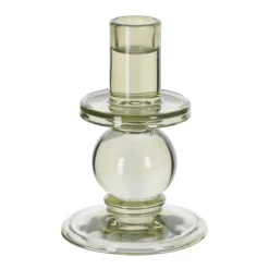 Candelabro perfil de vidrio 9x13,3 cm