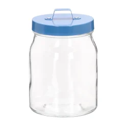 Canister de vidrio con tapa de metal 800 ml