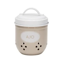 Canister enlozado para ajo