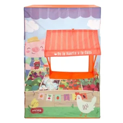 Carpa mercadito para niños