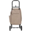 Carro de compras plegable con bolsillo 36 L