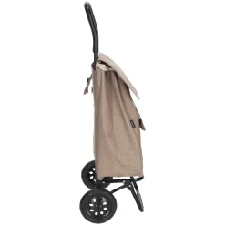 Carro de compras plegable con bolsillo 36 L