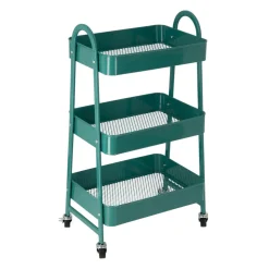 Carro multiuso de 3 niveles 45x30,6x79,5 cm