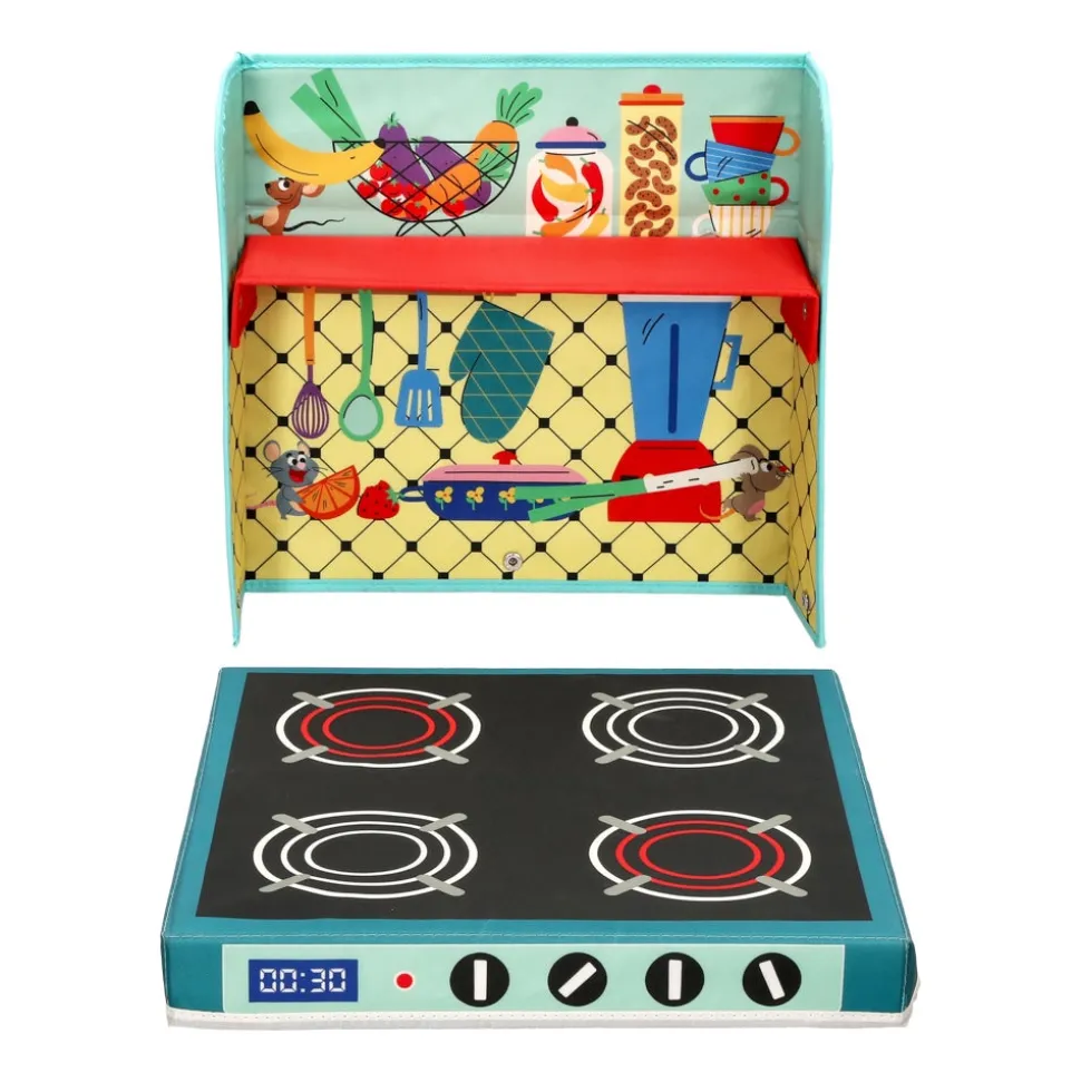 Cocina organizadora de juguetes 34x34x70 cm