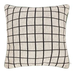 Cojín con diseño tejido jacquard 45x45 cm