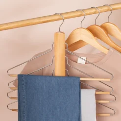 Colgador de Madera para Pantalón